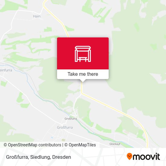 Карта Großfurra, Siedlung
