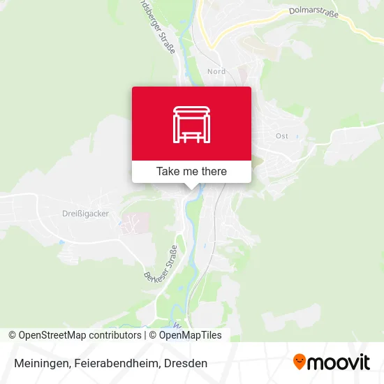 Карта Meiningen, Feierabendheim