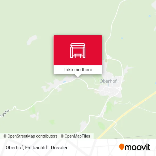Карта Oberhof, Fallbachlift