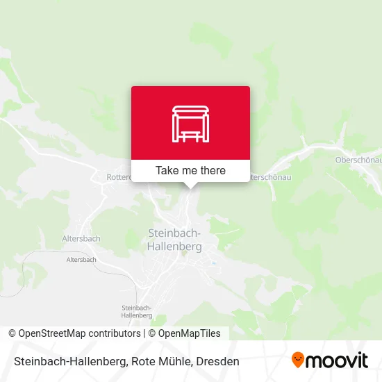 Карта Steinbach-Hallenberg, Rote Mühle
