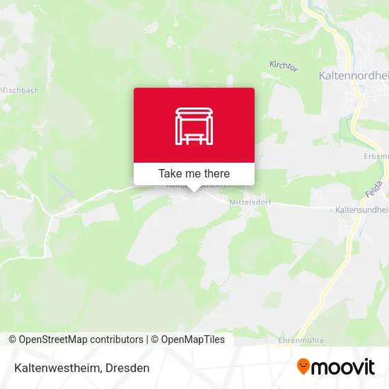 Карта Kaltenwestheim