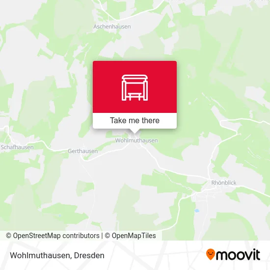 Карта Wohlmuthausen