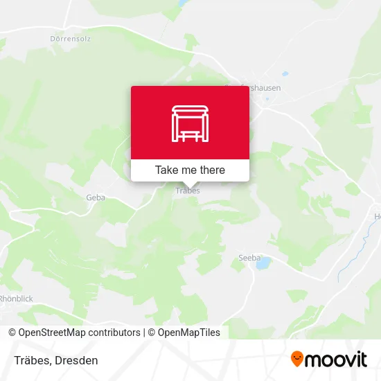 Карта Träbes