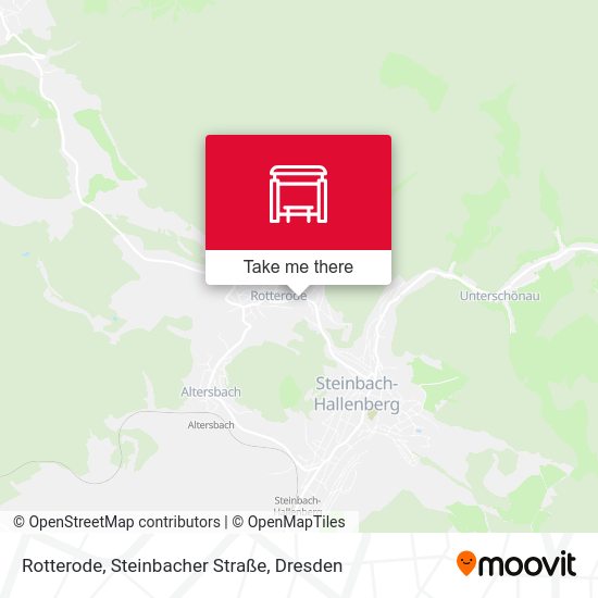 Карта Rotterode, Steinbacher Straße