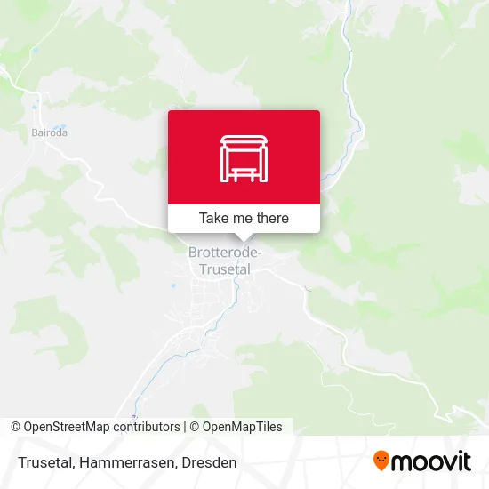 Карта Trusetal, Hammerrasen