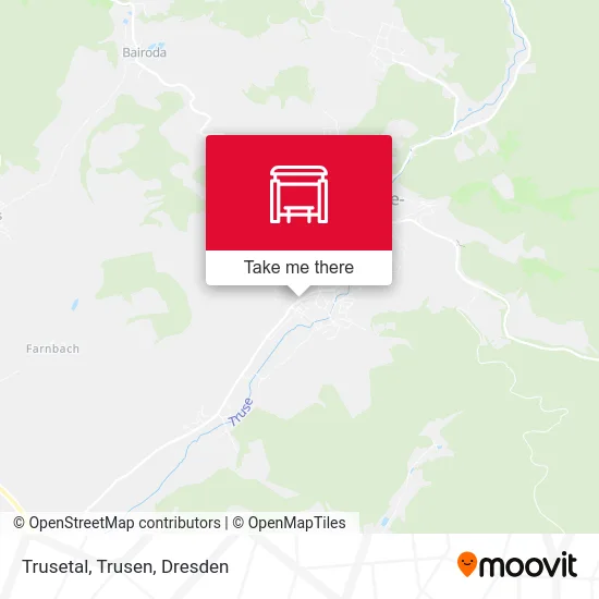 Карта Trusetal, Trusen
