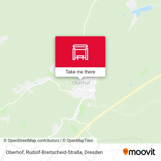Карта Oberhof, Rudolf-Breitscheid-Straße