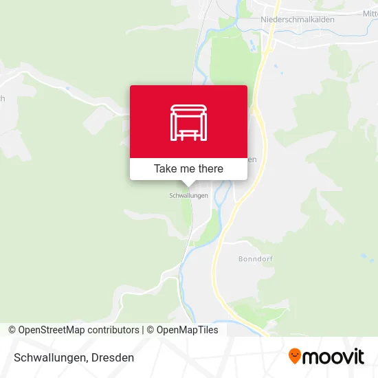 Карта Schwallungen