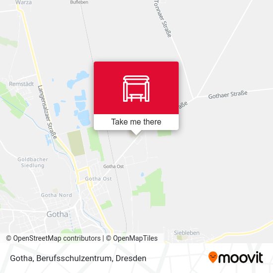 Карта Gotha, Berufsschulzentrum