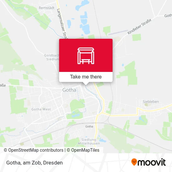 Карта Gotha, am Zob