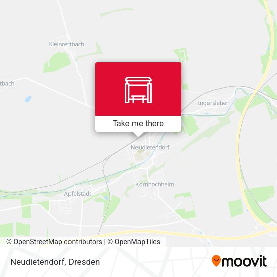 Карта Neudietendorf