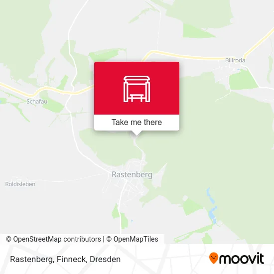 Rastenberg, Finneck map