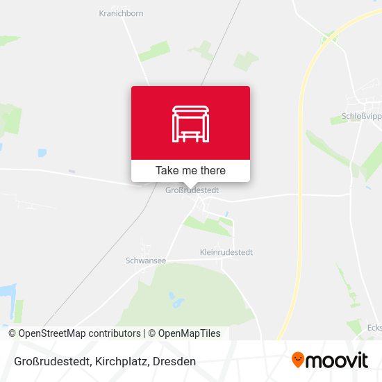 Карта Großrudestedt, Kirchplatz