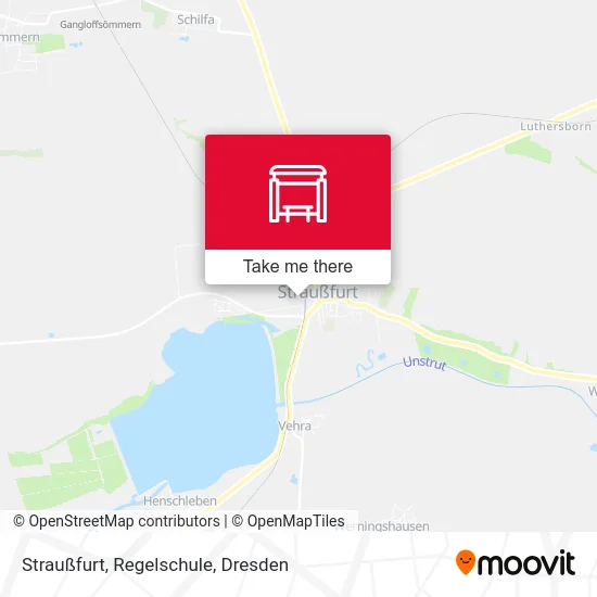 Карта Straußfurt, Regelschule