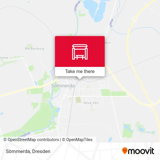 Карта Sömmerda