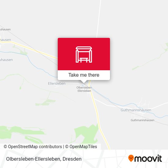 Карта Olbersleben-Ellersleben