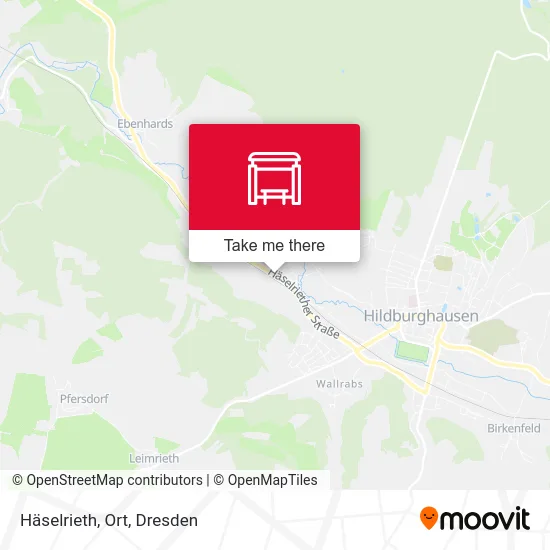 Карта Häselrieth, Ort