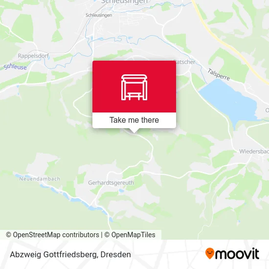 Карта Abzweig Gottfriedsberg