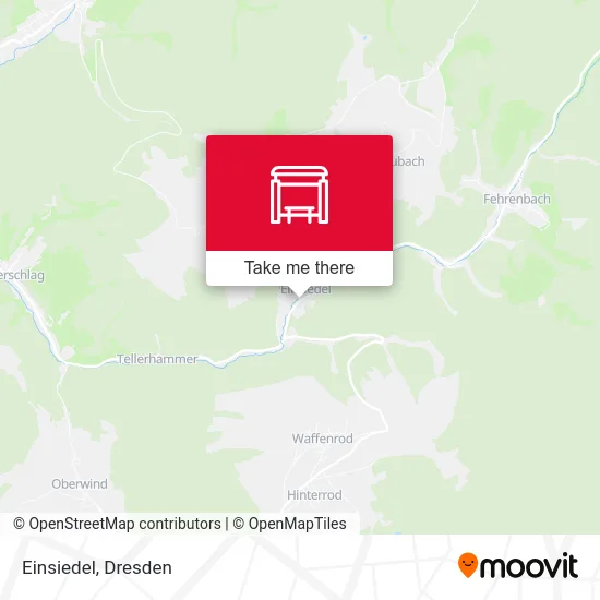 Карта Einsiedel