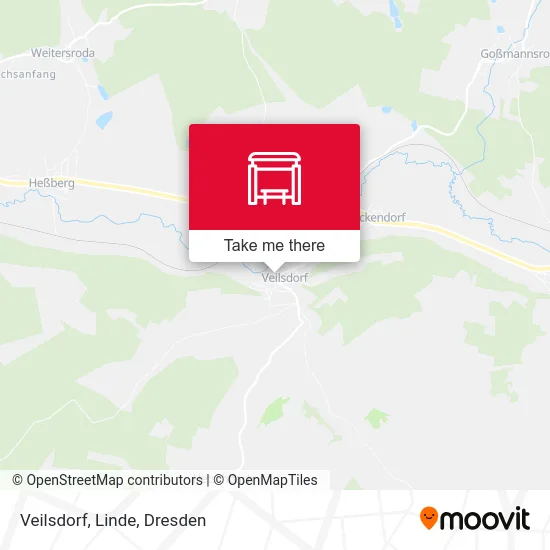 Карта Veilsdorf, Linde