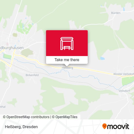 Карта Heßberg