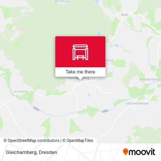 Карта Gleichamberg
