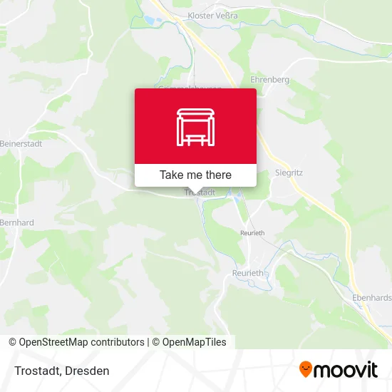 Trostadt map