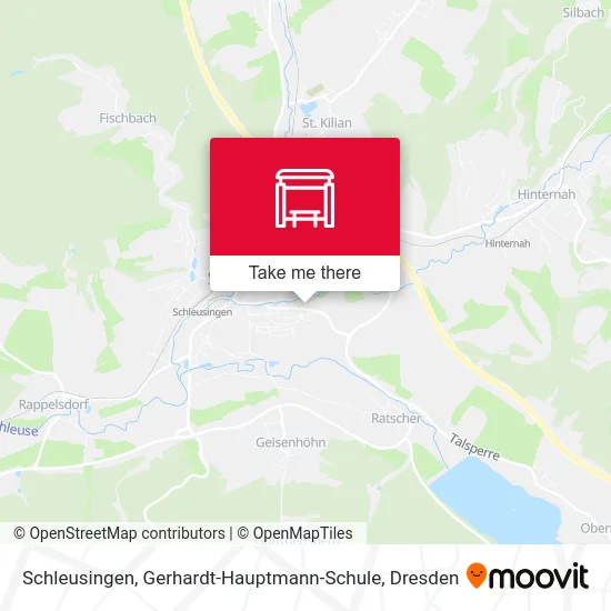 Карта Schleusingen, Gerhardt-Hauptmann-Schule