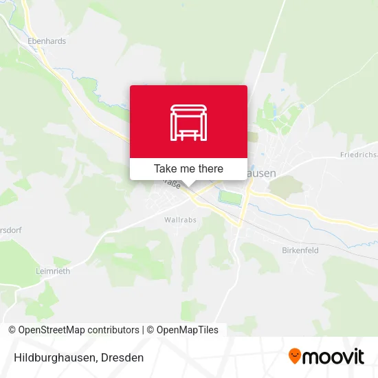 Карта Hildburghausen