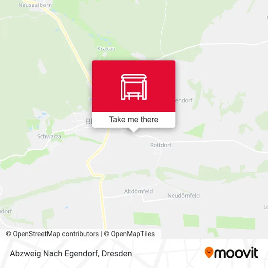 Карта Abzweig Nach Egendorf