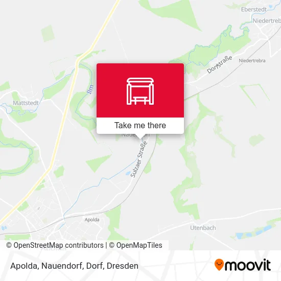 Карта Apolda, Nauendorf, Dorf
