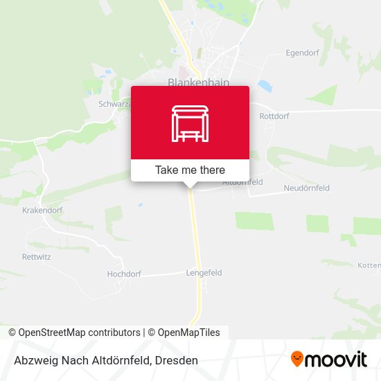 Карта Abzweig Nach Altdörnfeld