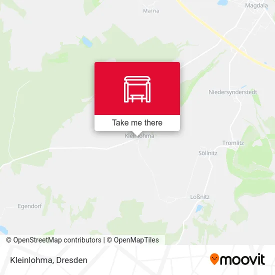 Карта Kleinlohma