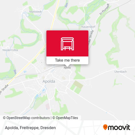 Карта Apolda, Freitreppe