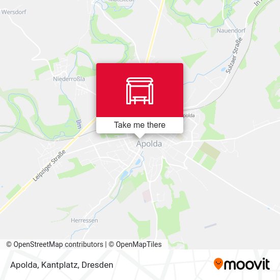Карта Apolda, Kantplatz