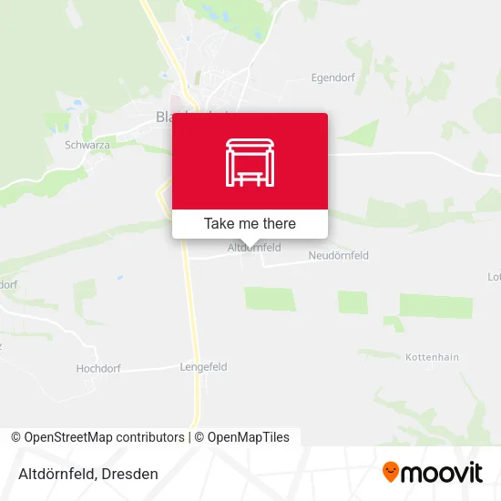 Карта Altdörnfeld