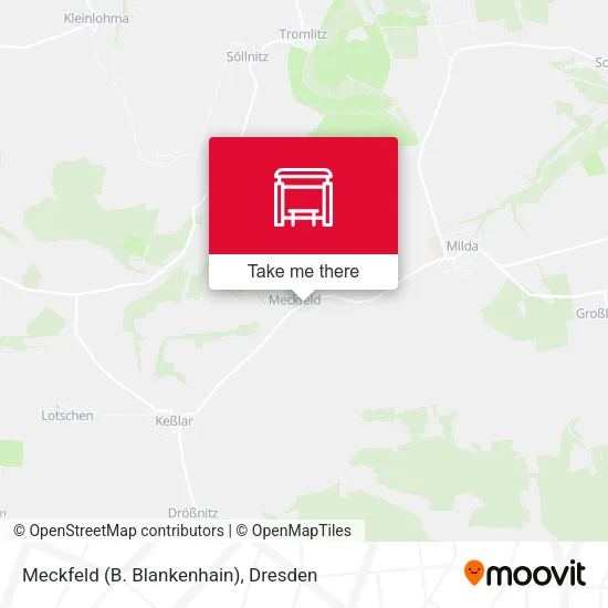 Карта Meckfeld (B. Blankenhain)