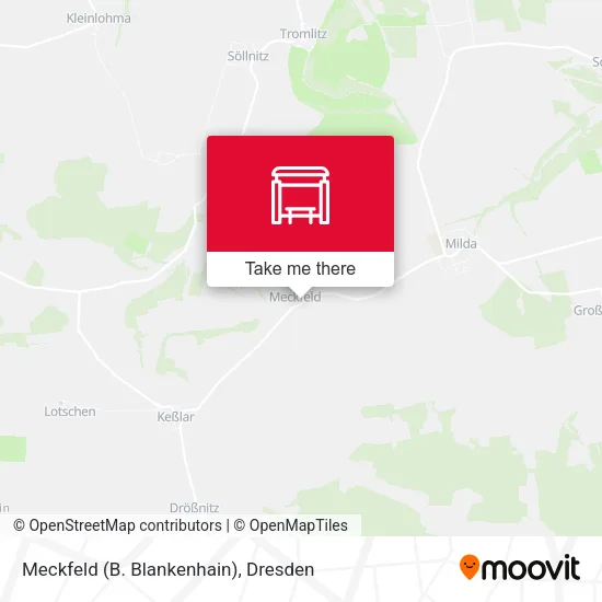 Карта Meckfeld (B. Blankenhain)