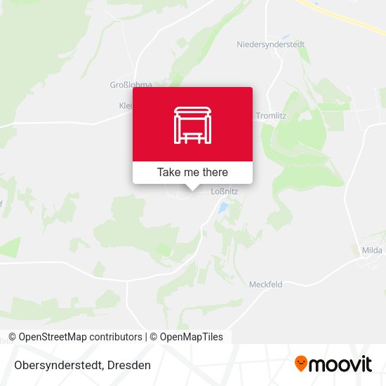 Карта Obersynderstedt