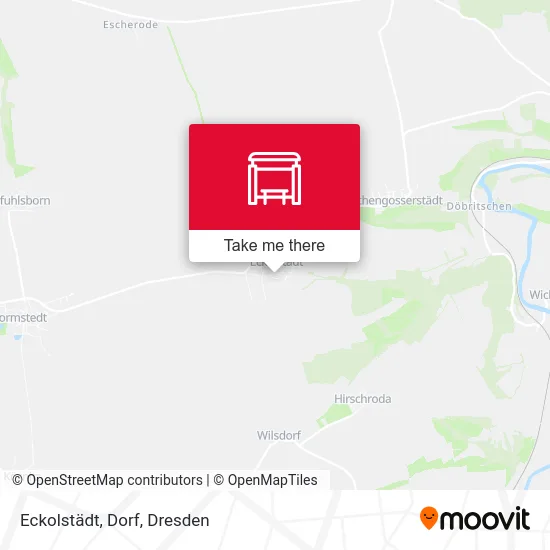Карта Eckolstädt, Dorf