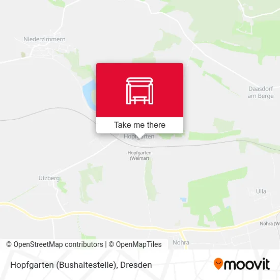 Карта Hopfgarten (Bushaltestelle)
