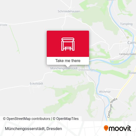 Карта Münchengosserstädt