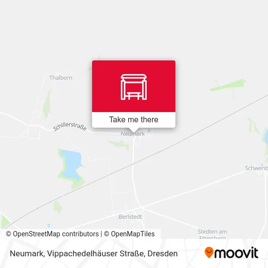 Карта Neumark, Vippachedelhäuser Straße