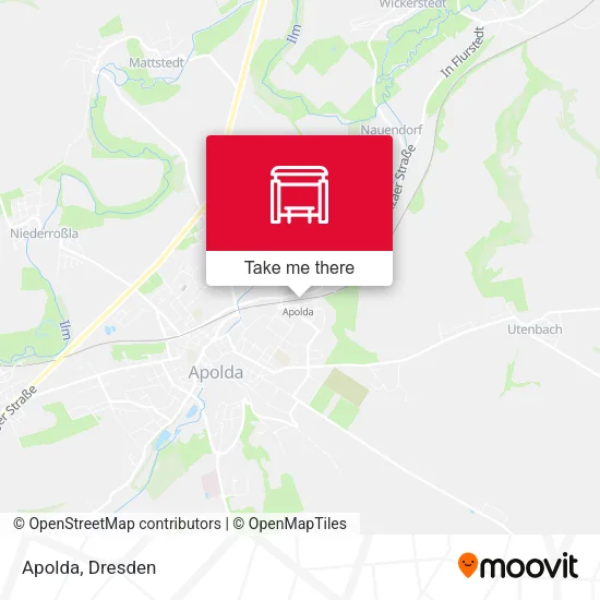 Apolda map