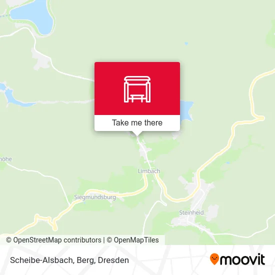 Карта Scheibe-Alsbach, Berg