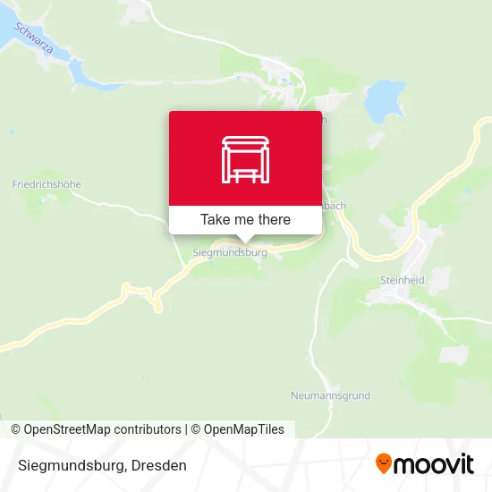 Карта Siegmundsburg