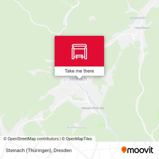 Карта Steinach (Thüringen)