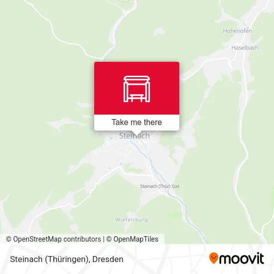 Steinach (Thüringen) map
