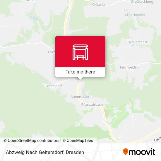 Карта Abzweig Nach Geitersdorf