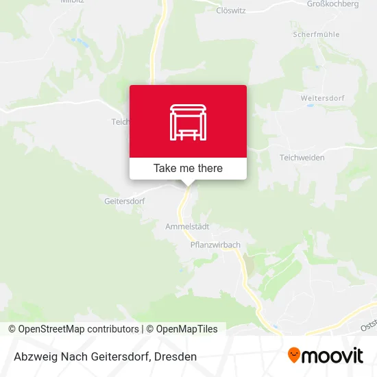 Карта Abzweig Nach Geitersdorf